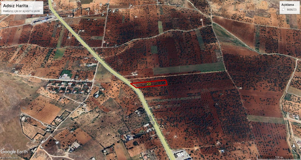 BAĞLARBAŞI'NDA SATILIK KİLİS YOLU (HALEP BULVARI) ÜZERİNDE HAM A-2 VİLLA ARSASI - Sarıgelin Gayrimenkul